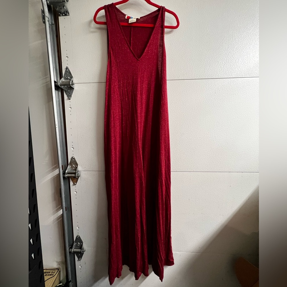 Free People Linen Beach Romper (small)